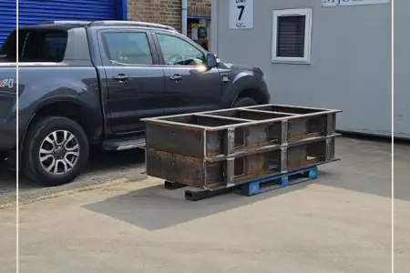 Fabrication of Blow Mould Bolster Frames