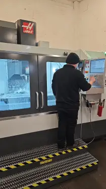 Click Here To Enlarge This Photo Of Precision Redefined: Our New Machine in Action